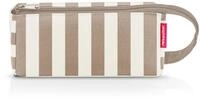 REISENTHEL&reg; Kosmetiktasche fold case summerstripes coffee