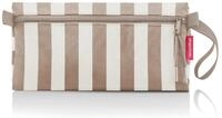 REISENTHEL&reg; Kosmetiktasche maxi case summerstripes coffee