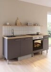 OPTIFIT K&uuml;che Lilly, Breite 210, wahlweise mit E-Ger&auml;ten