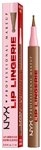 NYX PROFESSIONAL MAKEUP Lippenstift LIP LINGERIE LIP LINER STAIN, wisch- und