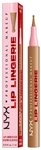 NYX PROFESSIONAL MAKEUP Lippenstift LIP LINGERIE LIP LINER STAIN, wisch- und