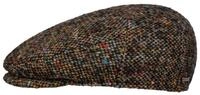 Stetson Flat Cap (1-St) Schirmm&uuml;tze mit Schirm, Made in the EU