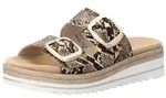 Remonte Pantolette Sommerschuh, Hausschuh, Klettschuh mit Lite ́n...