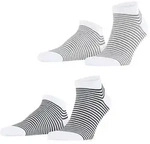 Esprit Sneakersocken Fine Line (2 Paar) gestreift, schmales B&uuml;ndchen, bequem