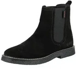 Kickers Stiefelette Veloursleder/Textil . Stiefelette (1-tlg) schwarz 36 EU