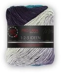 Pro Lana 100g Pro Lana 1-2-3 IDEEN - aus &auml;qyptischer Baumwolle Effektgarn, 315,00 m,