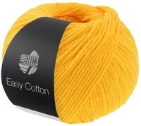 LANA GROSSA EASY COTTON H&auml;kelwolle, 123 m (Weiches Garn f&uuml;r Strick- und
