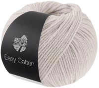 LANA GROSSA EASY COTTON H&auml;kelwolle, 123 m (Weiches Garn f&uuml;r Strick- und