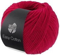 LANA GROSSA EASY COTTON H&auml;kelwolle, 123 m (Weiches Garn f&uuml;r Strick- und