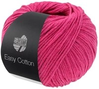 LANA GROSSA EASY COTTON H&auml;kelwolle, 123 m (Weiches Garn f&uuml;r Strick- und