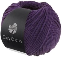 LANA GROSSA EASY COTTON H&auml;kelwolle, 123 m (Weiches Garn f&uuml;r Strick- und