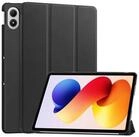 Wigento Tablet-H&uuml;lle F&uuml;r Xiaomi Redmi Pad 2 Pro 12.1" 3folt Wake UP Schwarz,...