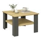 VCM Couchtisch Sofatisch Couchtisch Beistelltisch Disalo 55x55, Pflegeleicht