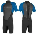 O'Neill Neoprenanzug O'NEILL REACTOR-2 2mm Back Zip Herren Shorty S/S Spring