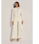 MADELEINE Kurzblazer Boucl&eacute;-Blazer mit Fransen-Akzenten goldfarben|wei&szlig; 36