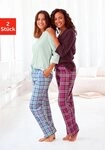 H.I.S Pyjama (Packung, 4 tlg., 2 St&uuml;ck)
