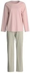 CALIDA Pyjama Graphic Nights Damen (2 tlg) weich, atmungsaktiv, komfortabel,