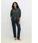 Marc O'Polo Pyjama Mix N Match Cotton Pyjama Set Long (2 tlg., 2tlg) mit langem...