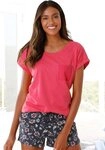 Vivance Dreams Shorty (Set, 2 tlg) mit gemusterter Schlafshorts