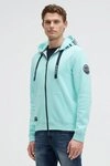 CAMP DAVID Kapuzensweatjacke mit Baumwolle