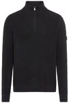 Joop Jeans Strickpullover Henrios mit Rei&szlig;verschluss