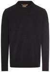 camel active Strickpullover mit Rundhalsausschnitt