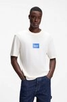 HUGO T-Shirt Regular Fit, Kurzarm, Hugo-Print