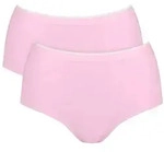sloggi High-Waist-Slip GO Sense (2er Pack) Santoni Rundstrick rosa S