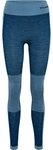 hummel Leggings HMLCLEA SEAMLESS MID WAIST TIGHTS dehnbarer Stoff,