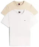 Tommy Jeans Rundhalsshirt TJM XSLIM 2PACK JERSEY TEE EXT (Packung, 2er-Pack)