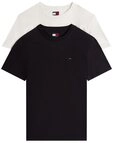 Tommy Jeans Rundhalsshirt TJM XSLIM 2PACK JERSEY TEE EXT (Packung, 2er-Pack)