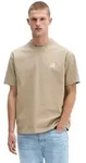 Marc O'Polo T-Shirt loose fit mit R&uuml;ckenprint grau M (48)