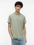 Tommy Jeans T-Shirt TJM SLIM LINEAR CHEST TEE EXT Mit Rundhalsausschnitt