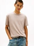 Tommy Jeans T-Shirt TJM REG BADGE Rundhals, Jersey, meliert, regular fit