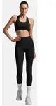 2xU Lauftights Form Stash Hi-Rise (1-tlg) schwarz L