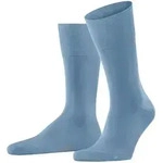 FALKE Socken Tiago Socken mit leichtem Glanz (1-Paar) mit leichtem Glanz blau 43-44
