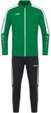 Jako Trainingsanzug Polyester Power (Jacke und Hose) gr&uuml;n/schwarz Herren