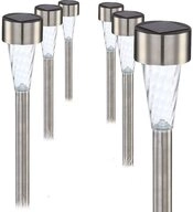 GLOBO LIGHTING LED Gartenleuchte, LED-Leuchtmittel fest verbaut, Warmwei&szlig;, 6er...