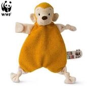 WWF Kuscheltier Cub Club - Schmusetuch Mago das &Auml;ffchen (gelb, 30cm)