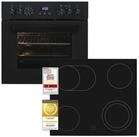 exquisit Backofen-Set EHE367-HBZ-120, mit 1-fach-Teleskopauszug,...