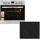 exquisit Backofen-Set EHE5185-1.3-Set, mit Teleskopauszug nachr&uuml;stbar, 4