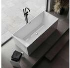 Bernstein Badewanne NADI 170 x 75 cm, Freistehende Badewanne Acryl Wei&szlig;...