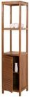 MCW Badregal MCW-M84-R, Hergestellt aus hochwertigem Teakholz B-Grade (Kernholz,