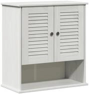 vidaXL Badezimmerspiegelschrank Badezimmerschrank VIGO Wei&szlig; und Antikwei&szlig;...