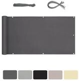 Sekey Balkonsichtschutz 120 x 300 cm Balkonbespannungen aus 100% Polyetser