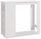 Homestyle4u Bartisch Hochtisch Tresen K&uuml;che Stehtisch Tisch Holz Eiche mit...