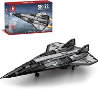 Reobrix Reobrix 33039 SR-72 Aufkl&auml;rungsflugzeug 2.071 Teile Kampfflugzeug