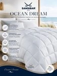 Sansibar Sylt Kunstfaserbettdecke Sansibar Ocean Dream Ganzjahresdecke Medium,