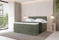 ALTDECOR Boxspringbett TOLO KING (Multipocket-Matratze H4, H3 Matratze