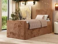 MKS M&Ouml;BEL Boxspringbett TILIANO DUO 90 (Set, Bett mit Matratze, Einzelbett...